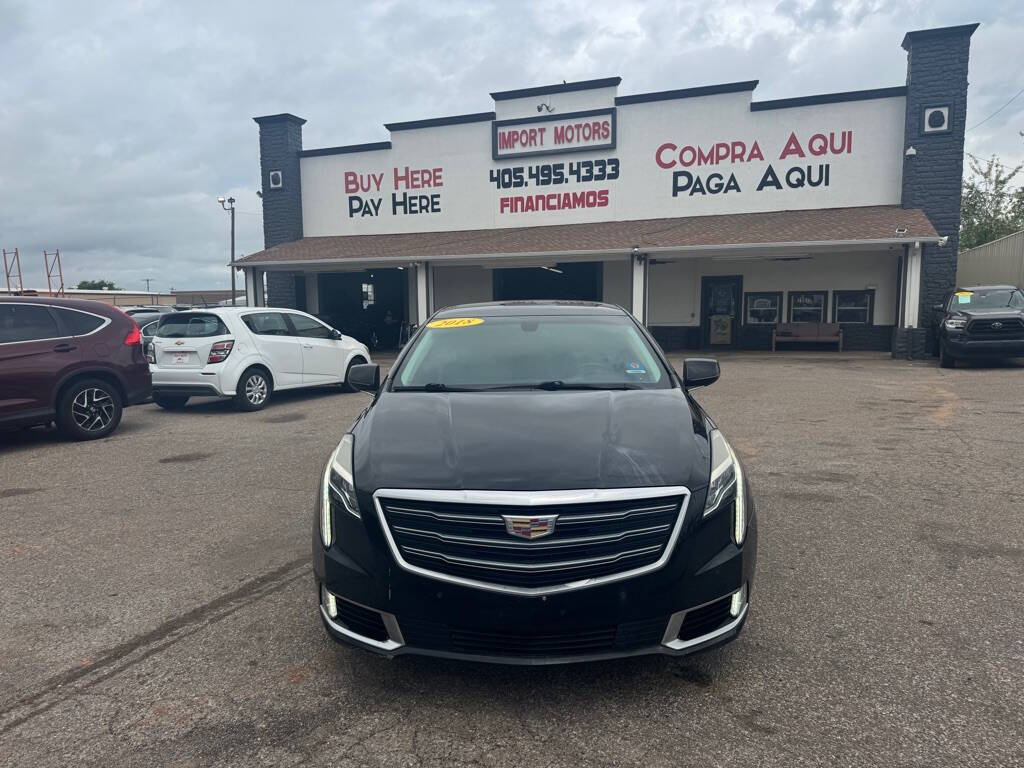 Black 2018 Cadillac XTS Luxury Luxury 4dr Sedan 2
