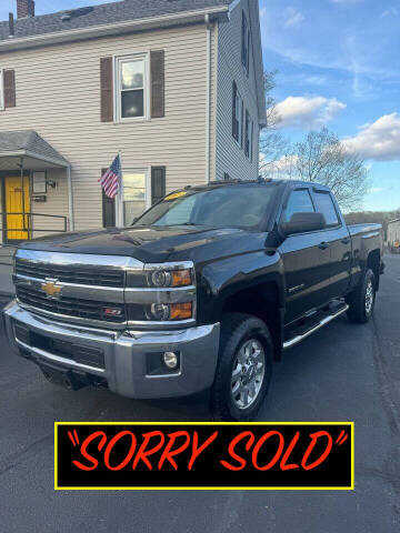 2015 Chevrolet Silverado 2500HD for sale at BR Sales LLC in Webster MA