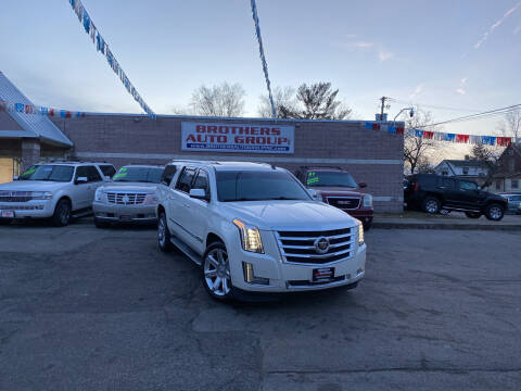 2015 Cadillac Escalade ESV for sale at Brothers Auto Group in Youngstown OH