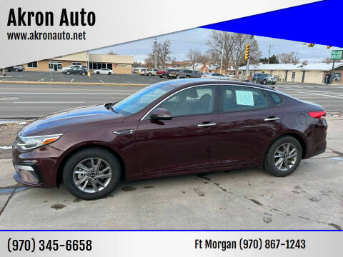 2020 Kia Optima for sale at Akron Auto - Fort Morgan in Fort Morgan CO