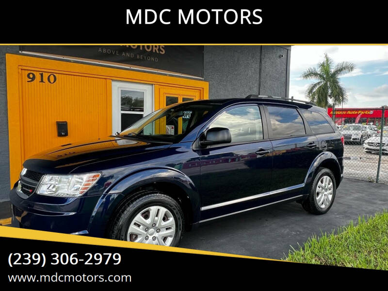 2017 Dodge Journey for sale at MDC MOTORS in Fort Myers FL