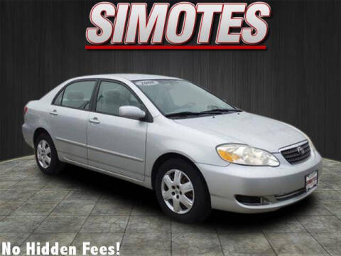 2008 Toyota Corolla for sale at SIMOTES MOTORS in Minooka IL