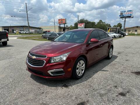 2016 Chevrolet Cruze Limited for sale at N & G CAR SERVICES INC in Winter Park FL