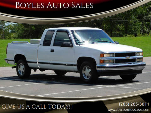 1997 Chevrolet C/K 1500 Series for sale at Boyles Auto Sales in Jasper AL