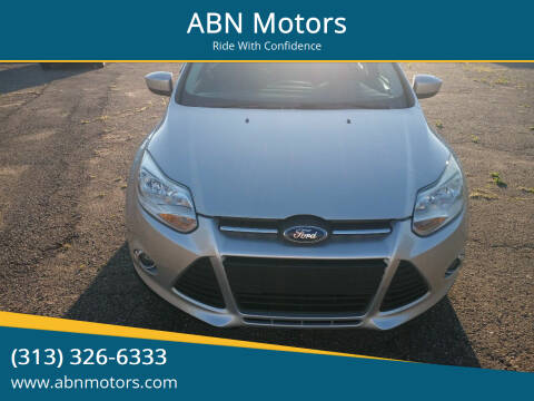 2012 Ford Focus for sale at ABN Motors in Redford MI