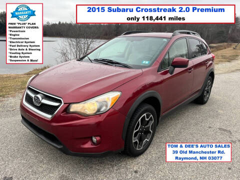 2015 Subaru XV Crosstrek for sale at Tom & Dee's Auto Sales in Raymond NH