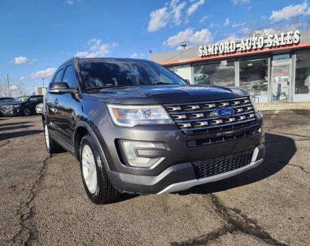 2016 Ford Explorer for sale at Samford Auto Sales in Riverview MI