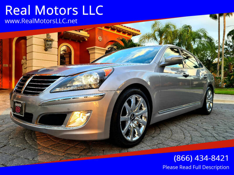 2013 Hyundai Equus for sale at Real Motors LLC in Clearwater FL