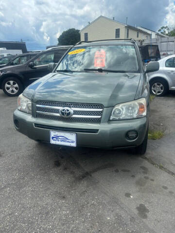 2007 Toyota Highlander Hybrid for sale at Nelsons Auto Specialists in New Bedford MA