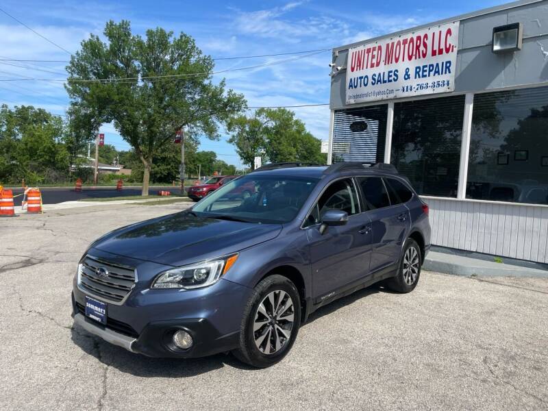 2017 Subaru Outback for sale at United Motors LLC in Saint Francis WI