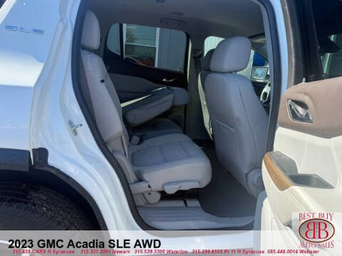 2023 GMC Acadia SLE
