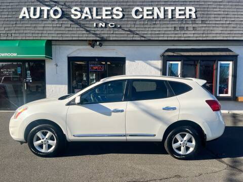 2013 Nissan Rogue for sale at Auto Sales Center Inc in Holyoke MA