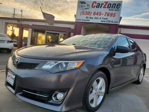 2012 Toyota Camry for sale at CarZone in Marysville CA