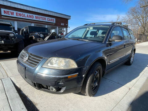 2005 Volkswagen Passat for sale at New England Motor Cars in Springfield MA
