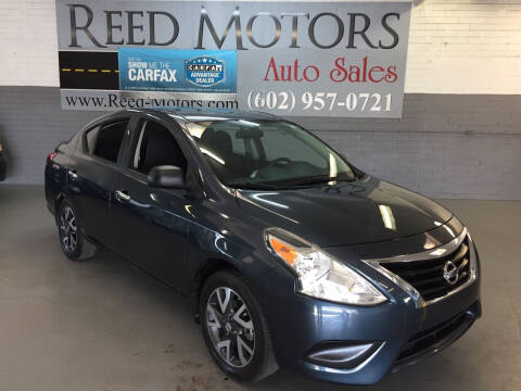 2015 Nissan Versa for sale at REED MOTORS LLC in Phoenix AZ