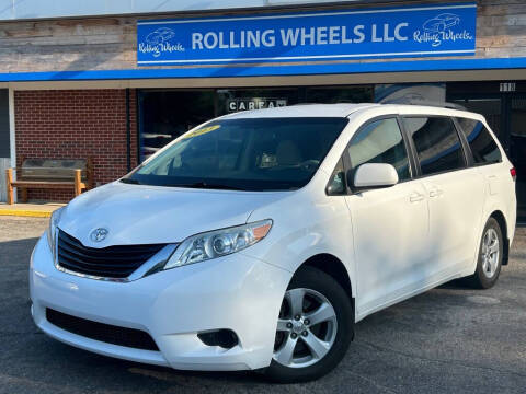 2013 Toyota Sienna for sale at Rolling Wheels LLC in Hesston KS