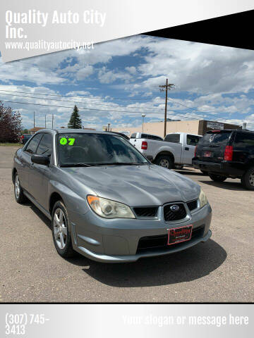 2007 Subaru Impreza for sale at Quality Auto City Inc. in Laramie WY