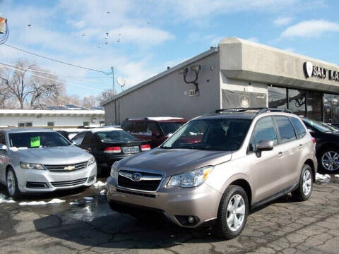 2016 Subaru Forester for sale at Salt Lake Auto Broker in South Salt Lake UT