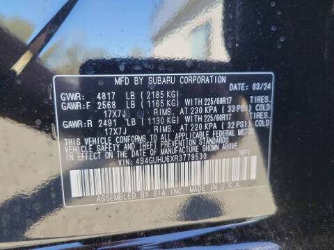 2024 Subaru Crosstrek Wilderness