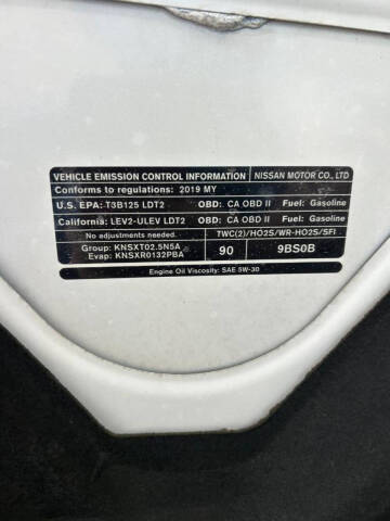 2019 Nissan Frontier S