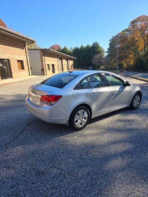 2014 Chevrolet Cruze for sale at SJ Auto Sales GA LLC in Winder, GA