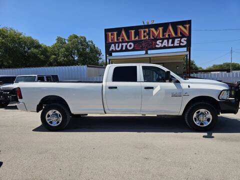 2018 RAM 2500 for sale at HALEMAN AUTO SALES in San Antonio TX