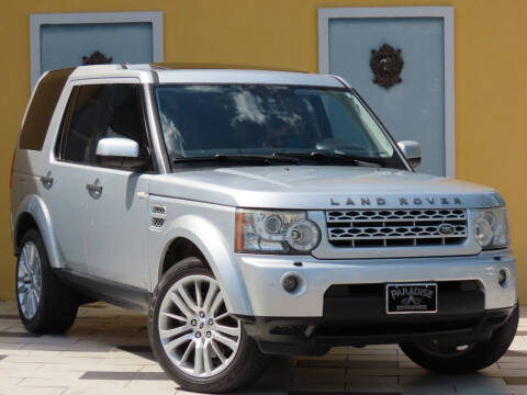 2013 Land Rover LR4 for sale at Paradise Motor Sports LLC in Lexington KY