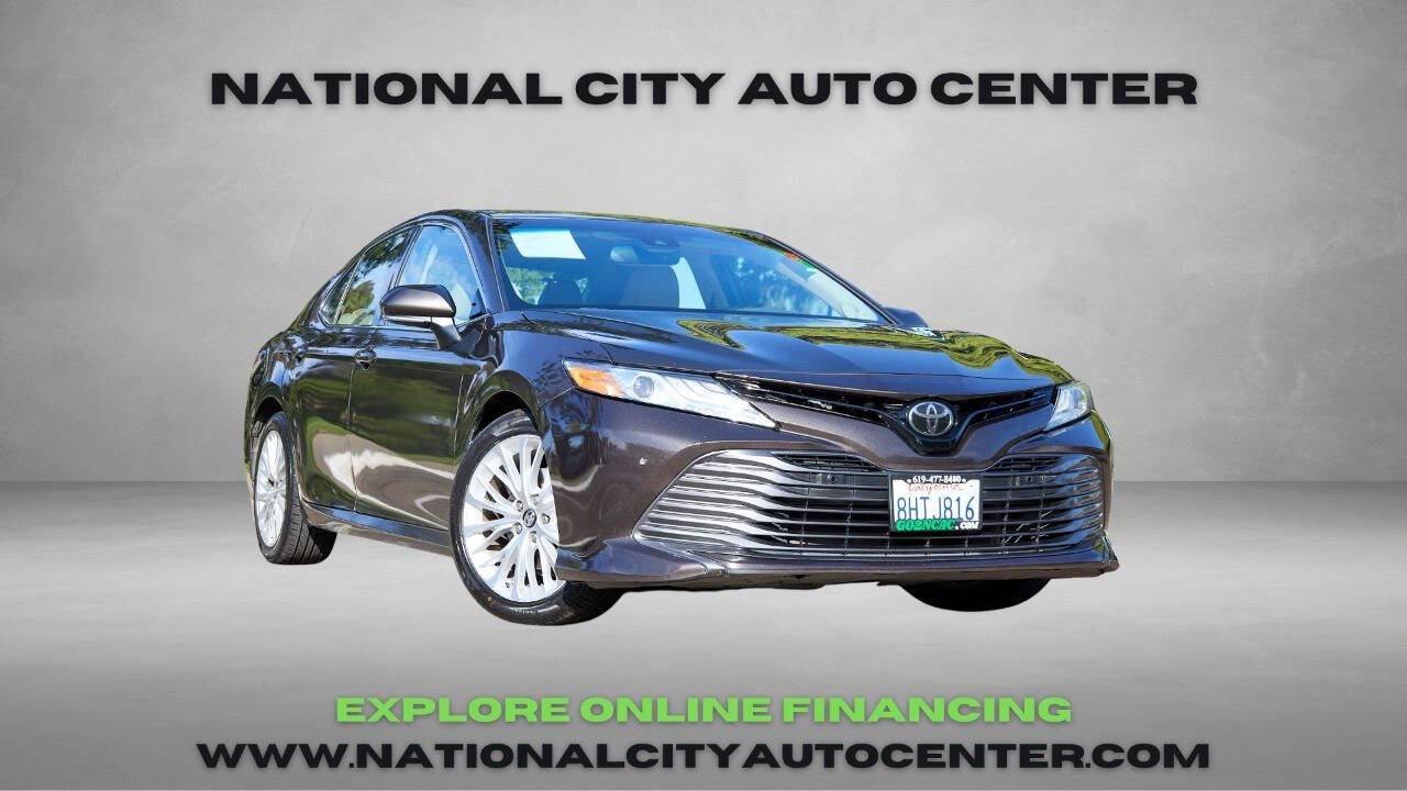 used 2018 Toyota Camry XLE 4dr Sedan
