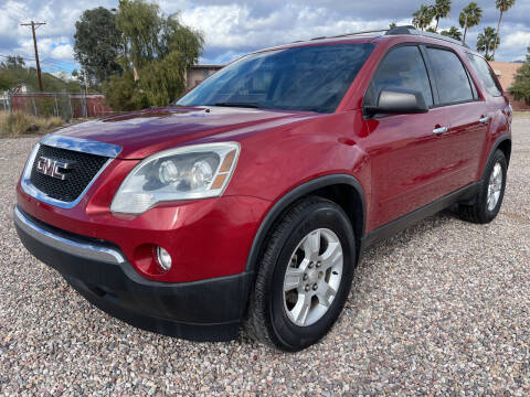 2012 GMC Acadia for sale at Tucson Auto Sales in Tucson AZ