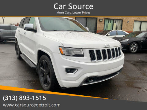 2016 Jeep Grand Cherokee for sale at Car Source in Detroit MI