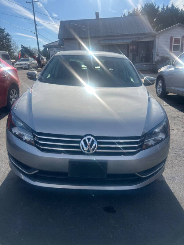 2013 Volkswagen Passat for sale at 158 Auto Sales LLC in Mocksville NC