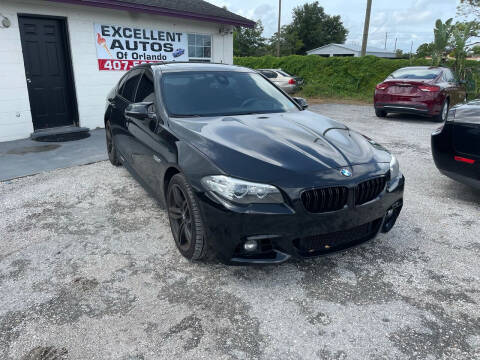 2014 BMW 5 Series for sale at Excellent Autos of Orlando in Orlando FL