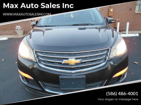 2013 Chevrolet Traverse for sale at Max Auto Sales Inc in Warren MI