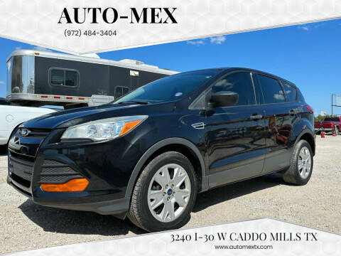 2015 Ford Escape for sale at AUTO-MEX in Caddo Mills TX