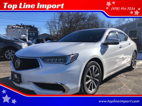 2018 Acura TLX for sale at Top Line Import in Haverhill MA