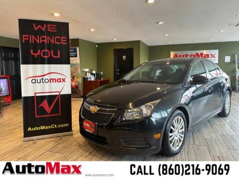 2012 Chevrolet Cruze for sale at AutoMax in West Hartford CT