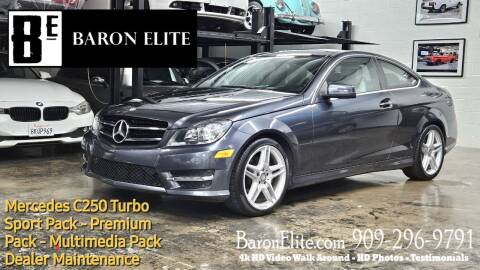 2014 Mercedes-Benz C-Class for sale at Baron Elite in Upland CA