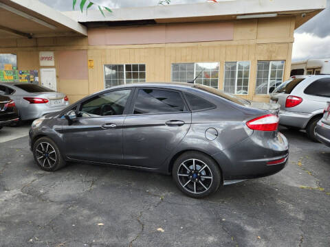 2018 Ford Fiesta for sale at E and M Auto Sales in Bloomington CA