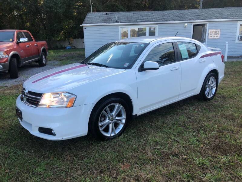2012 Dodge Avenger for sale at Manny's Auto Sales in Winslow NJ