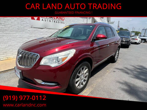 2015 Buick Enclave for sale at CAR LAND  AUTO TRADING in Raleigh NC