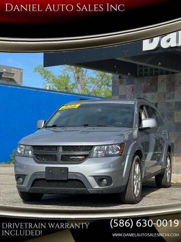 2017 Dodge Journey for sale at Daniel Auto Sales Inc in Clinton Township MI