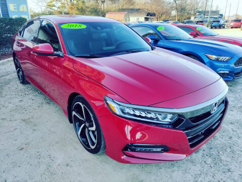 2018 Honda Accord for sale at Mega Cars of Greenville in Greenville SC