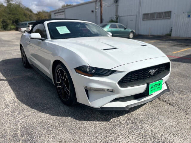 2018 Ford Mustang for sale at SEGUIN MOTOR CARS in Seguin, TX