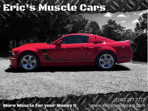 2006 Ford Mustang for sale at Eric's Muscle Cars in Clarksburg MD