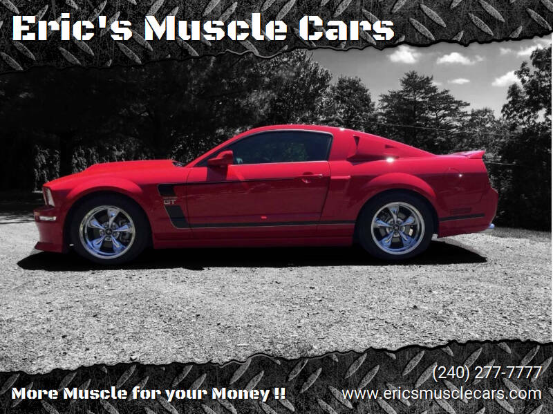 2006 Ford Mustang for sale at Eric's Muscle Cars in Clarksburg MD