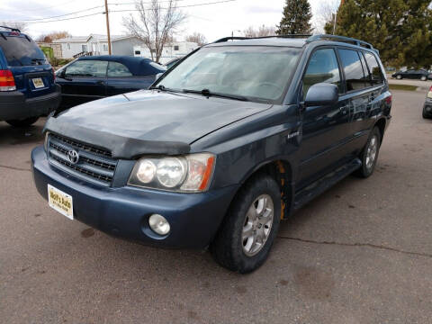 2003 Toyota Highlander for sale at Wolf's Auto Inc. in Great Falls MT