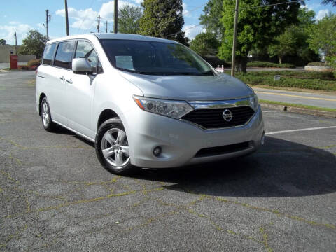 2012 Nissan Quest for sale at CORTEZ AUTO SALES INC in Marietta GA