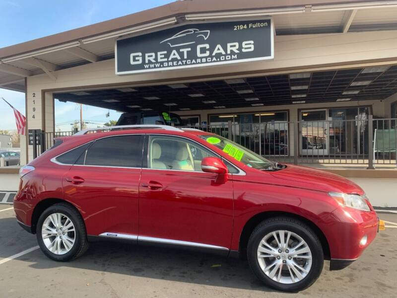 2010 Lexus RX 450h for sale at Great Cars in Sacramento CA