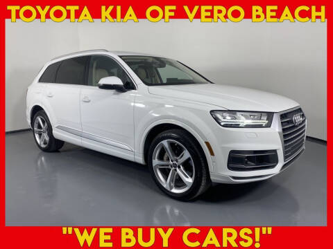 2019 Audi Q7 for sale at PHIL SMITH AUTOMOTIVE GROUP - Toyota Kia of Vero Beach in Vero Beach FL