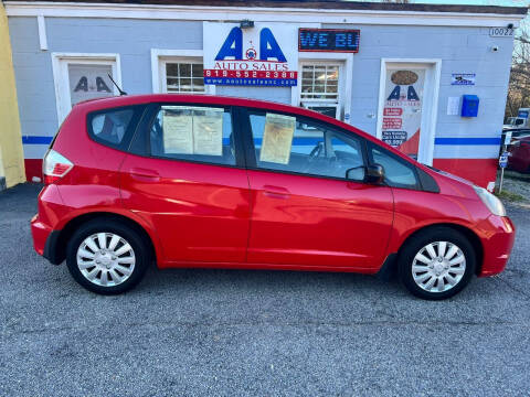 2013 Honda Fit for sale at A&A Auto Sales llc in Fuquay Varina NC
